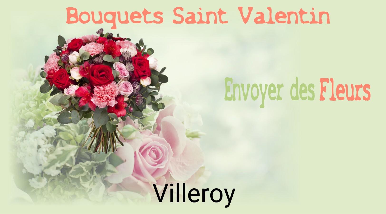 Roses de Saint-Valentin livrées à Villeroy